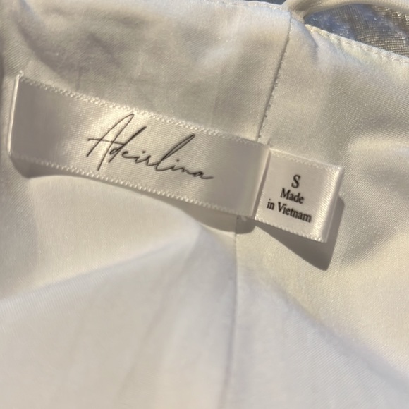 LUXURY LITTLE WHITE DRESS - Picture 5 of 5